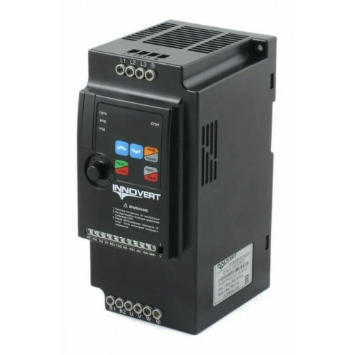 ISD551M21E Преобразователь частоты INNOVERT серии ISD mini PLUS, 220 В (1 фаза), 0,55 кВт, 3,5 А.