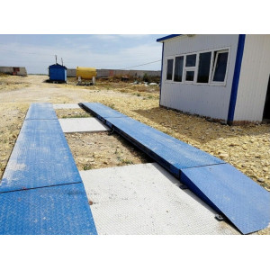 Весы автомобильные бесфундаментные «ВАЛ-М»30-2,5 (до 30 тонн; платф. 2,5 х 0,8м х 2 шт)