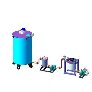 Автоматизированная линия ввода жидких компонентов в комбикорма (непрерывного действия)